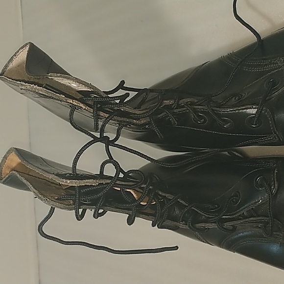 Vintage B F Goodrich black boots 9R (read ) - Picture 5 of 12